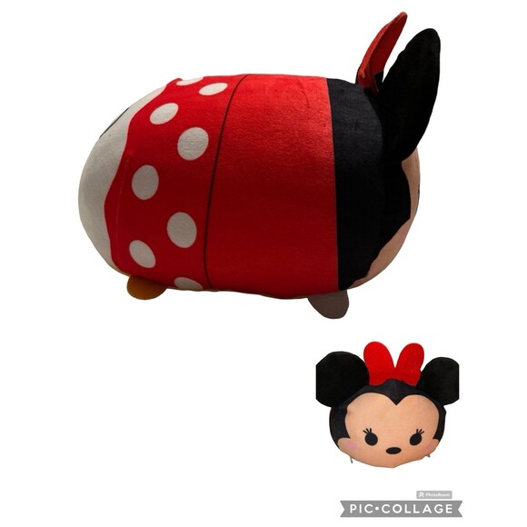 Tsum Tsum Disney Pixar Minnie Mouse Soft Plush Stuffed Toy large - Picture 1 of 6